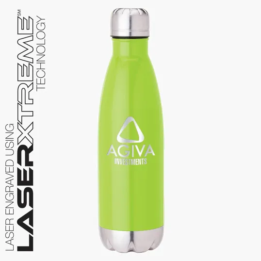Solana 17 oz. 304 Stainless Steel Vacuum Bottle with Copper Lining — view 11
