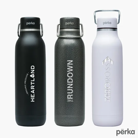 Perka® Dashing 20 oz. Double Wall Stainless Steel Bottle