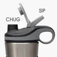 Wave® My Wave 20oz. Double Wall Stainless Steel Water Bottle — view 4