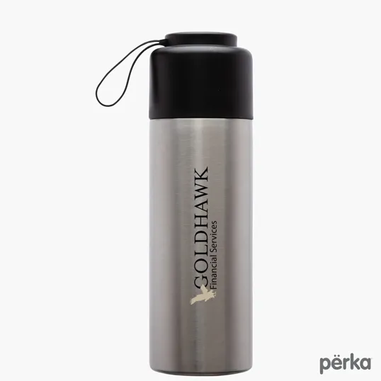 Perka® Brixton 17 oz. Double Wall Stainless Steel Water Bottle — view 2