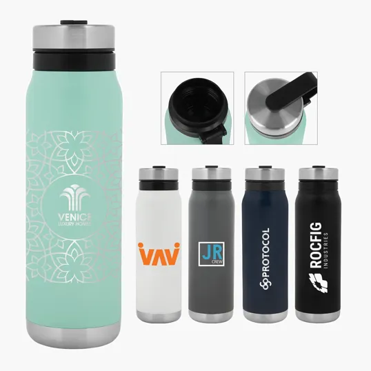 Sovrano Glisky 20 oz. Double Wall Vacuum Insulated Water Bottle