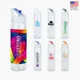 Valumark Newport II 25 oz. PET Bottle with Flip Spout