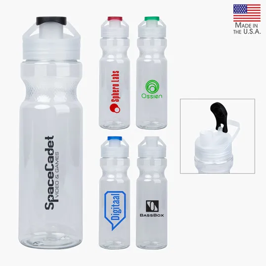 Valumark Venice 28 oz. Sport Bottle with Integrated Handle