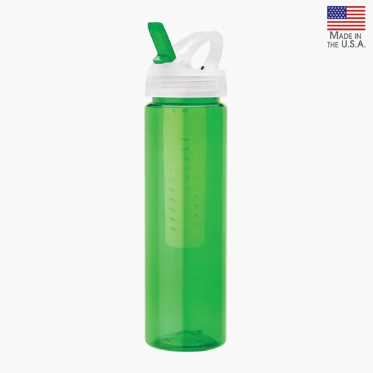 Newport 25 oz. PET Bottle with Flip Spout & Infuser — view 5