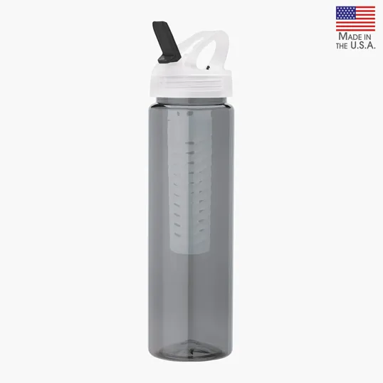 Newport 25 oz. PET Bottle with Flip Spout & Infuser — view 7