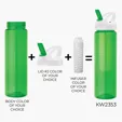 Newport 25 oz. PET Bottle with Flip Spout & Infuser — view 2