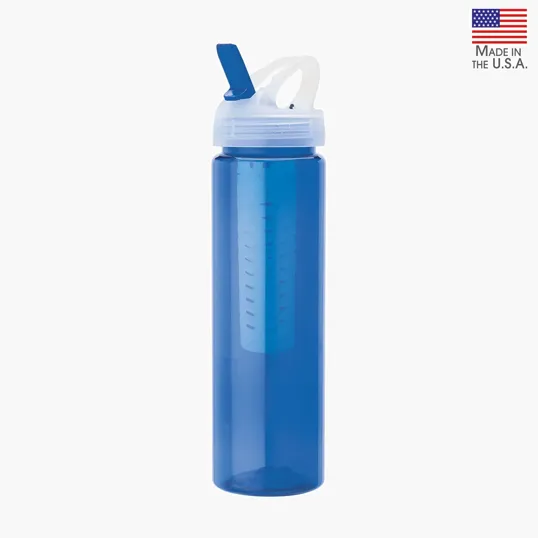 Valumark Laguna 32 oz. PET Bottle with Flip Spout & Infuser — view 5