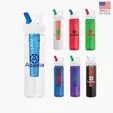 Valumark Laguna 32 oz. PET Bottle with Flip Spout & Ice Stick — view 4