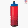 Malibu 26 oz. PET Bottle with Pull Spout Lid — view 6