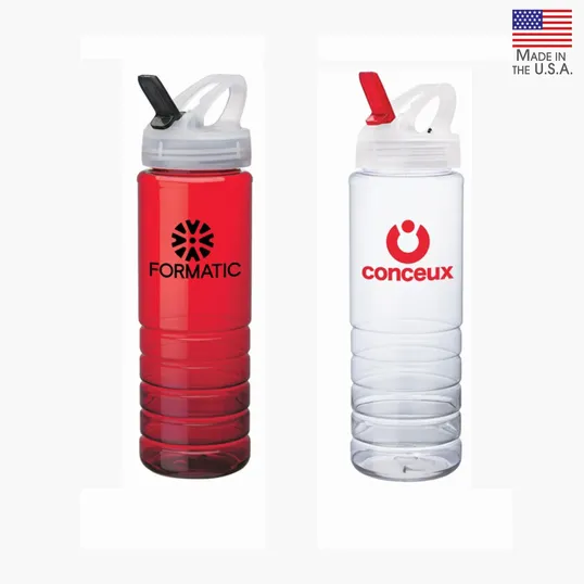 Malibu 26 oz. PET Bottle with Flip Spout — view 4