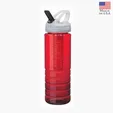 Malibu 26 oz. PET Bottle with Flip Spout & Infuser — view 4