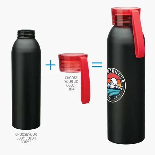 Sovrano Metis 22 oz. Aluminum Water Bottle — view 24