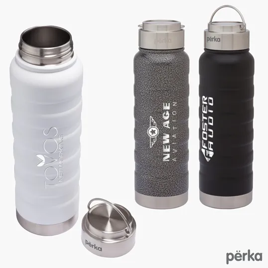Perka® Roak 24 oz. 304 Stainless Steel Bottle with Copper Lining