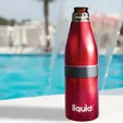 Liquid Fusion® Icy Bev Kooler® 22 oz. 3-In-1 Double Wall Stainless Steel Bottle — view 4