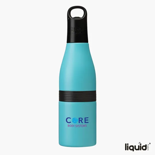 Liquid Fusion® Icy Bev Kooler® 22 oz. 3-In-1 Double Wall Stainless Steel Bottle