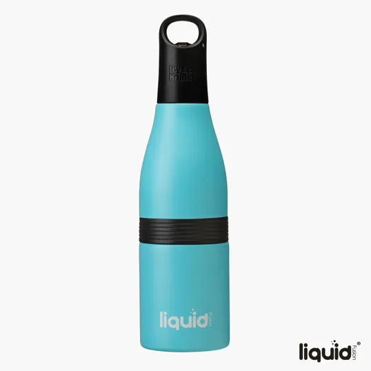 Liquid Fusion® Icy Bev Kooler® 22 oz. 3-In-1 Double Wall Stainless Steel Bottle — view 2