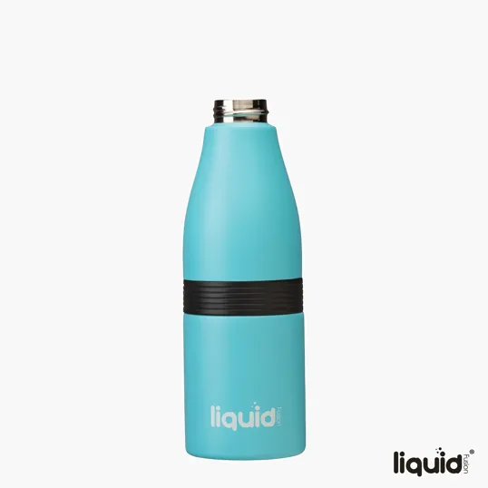 Liquid Fusion® Icy Bev Kooler® 22 oz. 3-In-1 Double Wall Stainless Steel Bottle — view 3