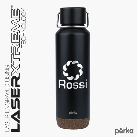 Perka® Cabrillo 24 oz. Double Wall Stainless Steel Water Bottle — view 5