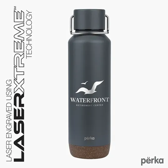 Perka® Cabrillo 24 oz. Double Wall Stainless Steel Water Bottle — view 11