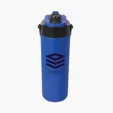 Sovrano Calverton 22 oz. Double Wall Recycled Stainless Steel Water Bottle