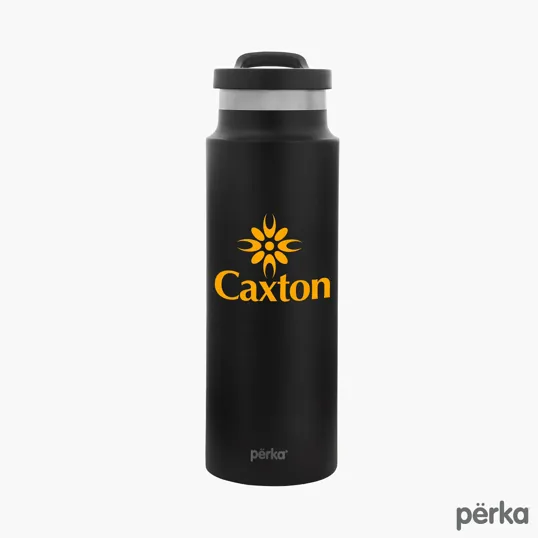 Perka® Monroe 24 oz. Double Wall Recycled Stainless Steel Water Bottle — view 2