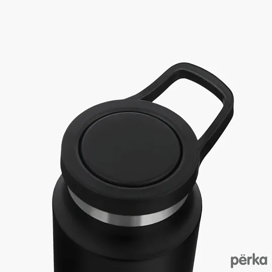 Perka® Monroe 24 oz. Double Wall Recycled Stainless Steel Water Bottle — view 4