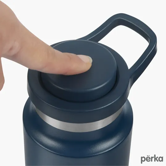 Perka® Monroe 24 oz. Double Wall Recycled Stainless Steel Water Bottle — view 10