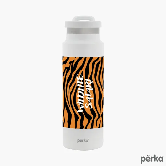 Perka® Monroe 24 oz. Double Wall Recycled Stainless Steel Water Bottle — view 12