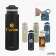 Perka® Monroe 24 oz. Double Wall Recycled Stainless Steel Water Bottle