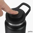 Perka® Monroe 24 oz. Double Wall Recycled Stainless Steel Water Bottle — view 5