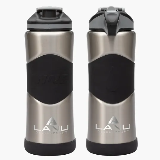 Wave® Big Sur 34oz. Double Wall Stainless Steel Water Bottle — view 2