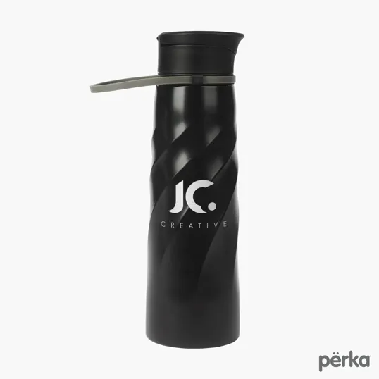 Perka® Tristan 34 oz. Single Wall Stainless Steel Sport Bottle — view 2