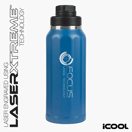 iCOOL® Sedona 32 oz. Double Wall Stainless Steel Water Bottle — view 10