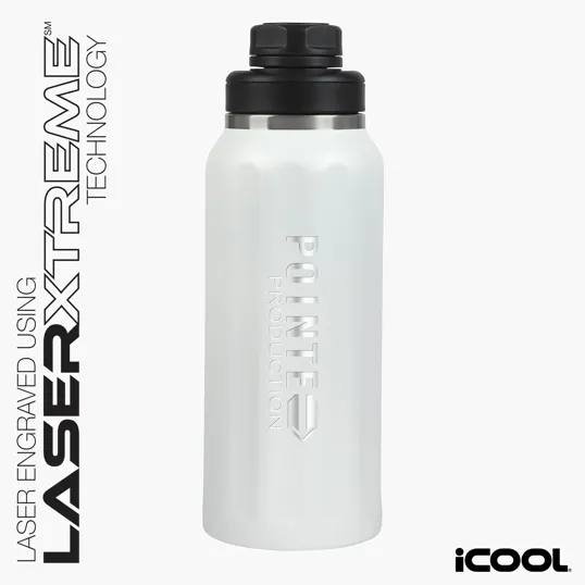 iCOOL® Sedona 32 oz. Double Wall Stainless Steel Water Bottle — view 17