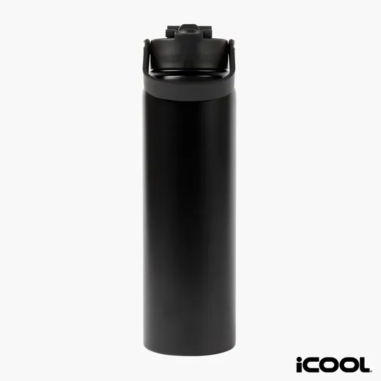 iCOOL® Glenwood 35 oz. Double Wall Recycled Stainless Steel Water Bottle — view 9