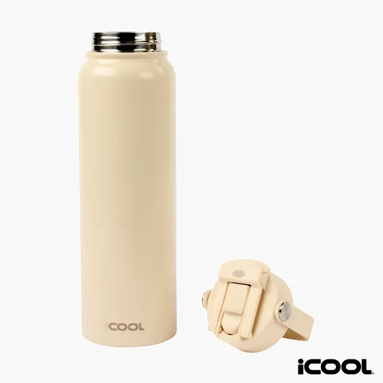 iCOOL® Glenwood 35 oz. Double Wall Recycled Stainless Steel Water Bottle — view 12