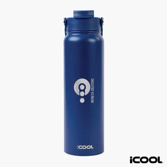 iCOOL® Glenwood 35 oz. Double Wall Recycled Stainless Steel Water Bottle — view 27