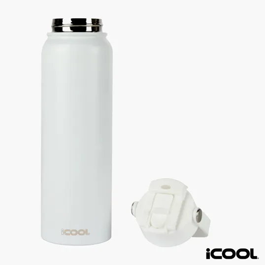 iCOOL® Glenwood 35 oz. Double Wall Recycled Stainless Steel Water Bottle — view 37