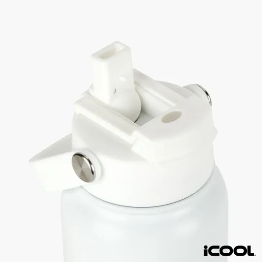 iCOOL® Glenwood 35 oz. Double Wall Recycled Stainless Steel Water Bottle — view 38