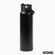 iCOOL® Glenwood 35 oz. Double Wall Recycled Stainless Steel Water Bottle — view 8