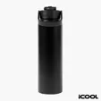 iCOOL® Glenwood 35 oz. Double Wall Recycled Stainless Steel Water Bottle — view 9