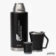 Perka® Rover 51 oz. Double Wall Stainless Steel Growler with Cup — view 4