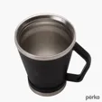 Perka® Rover 51 oz. Double Wall Stainless Steel Growler with Cup — view 7