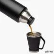 Perka® Rover 51 oz. Double Wall Stainless Steel Growler with Cup — view 8