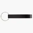 Cerruti II Chrome Bamboo Keyring — view 2