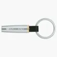 Cerruti Ungaro Executive Chrome and Gold Keyring — view 3