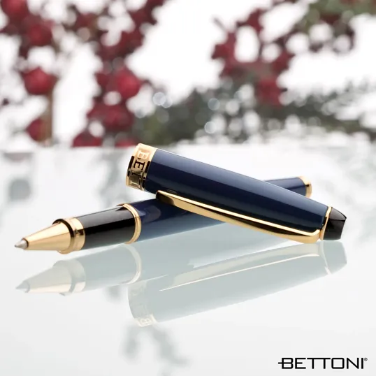 Bettoni® Alberti Rollerball Pen, Brass — view 9
