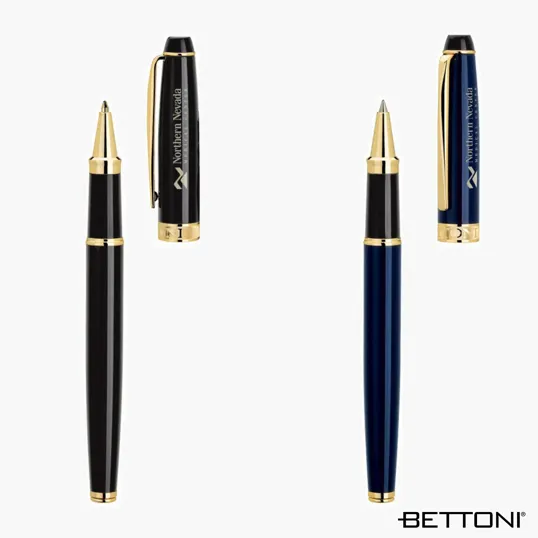Bettoni® Alberti Rollerball Pen, Brass — view 8