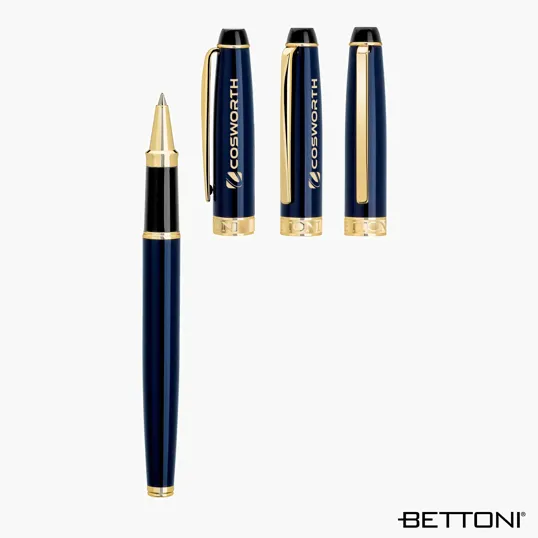 Bettoni® Alberti Rollerball Pen, Brass — view 12