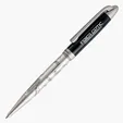 Bella Bettoni® Brass Ballpoint Pen with Custom Molded Barrel — view 3